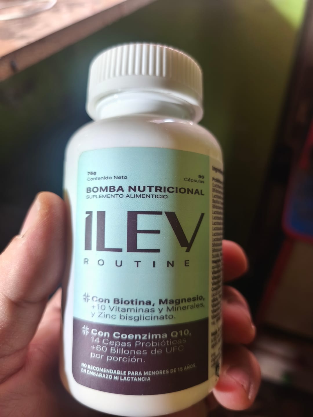 Customer photo review of REGALO - Shampoo Control Crecimiento + Desinflamación 30g