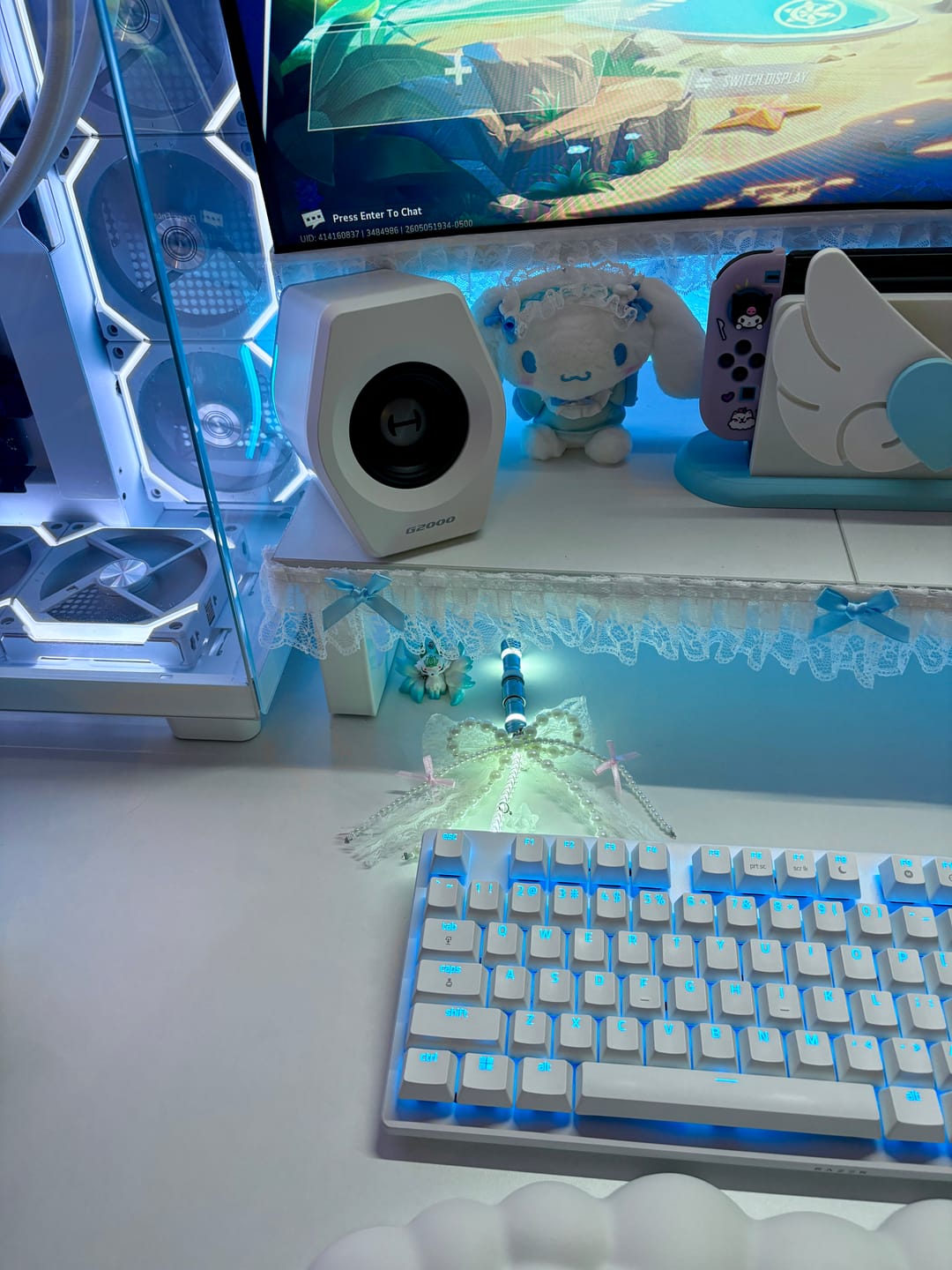 Customer photo review of UNKNOWN ERROR 8KHZ HE GAMING KEYBOARD CABLE-WHITE FOX