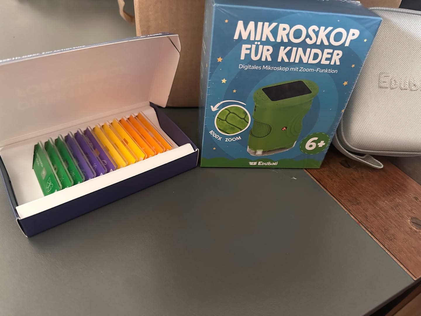 Customer photo review of Premiumtasche für Mikroskop