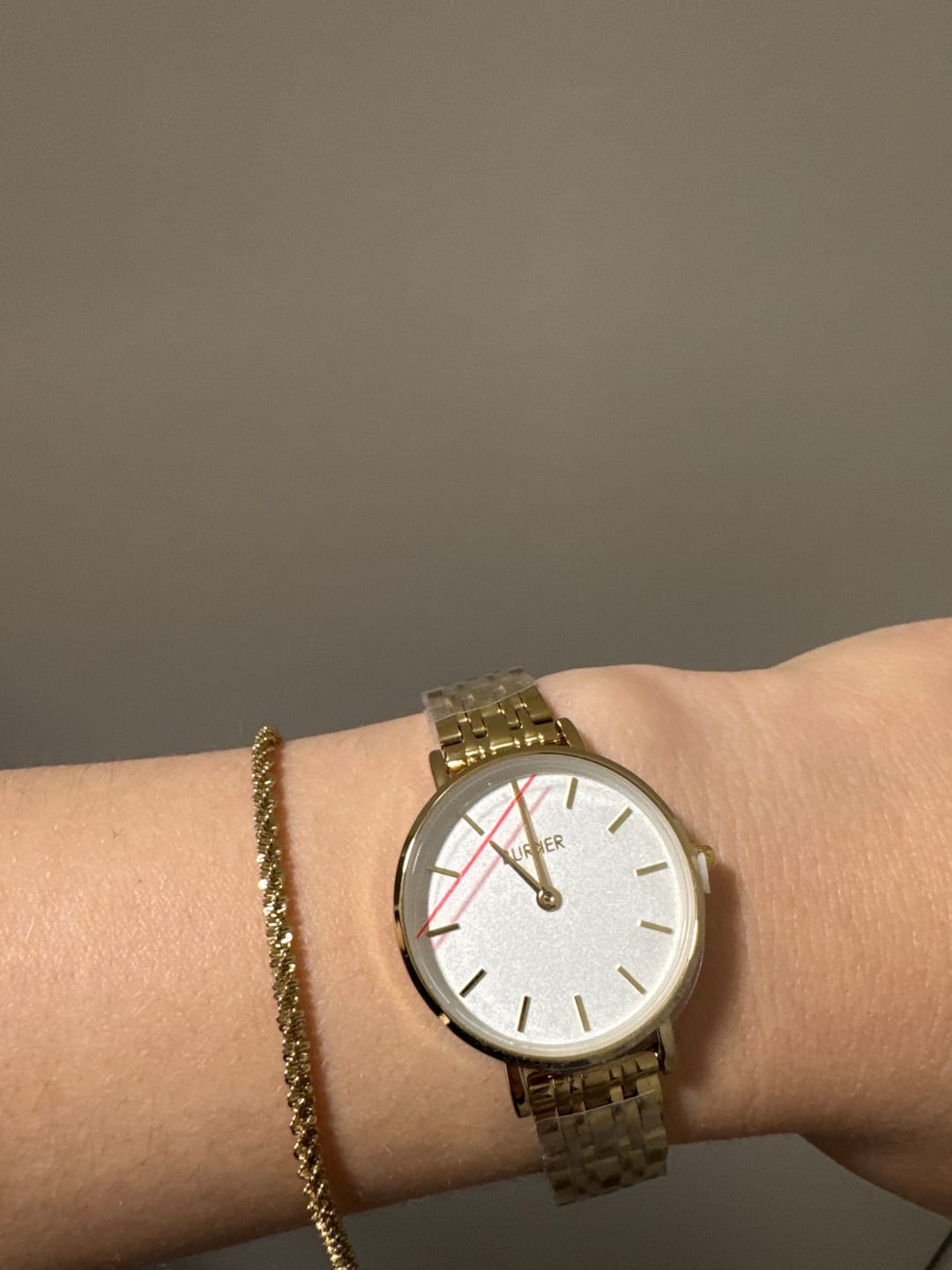 Customer photo review of Ruby Petite Gold White