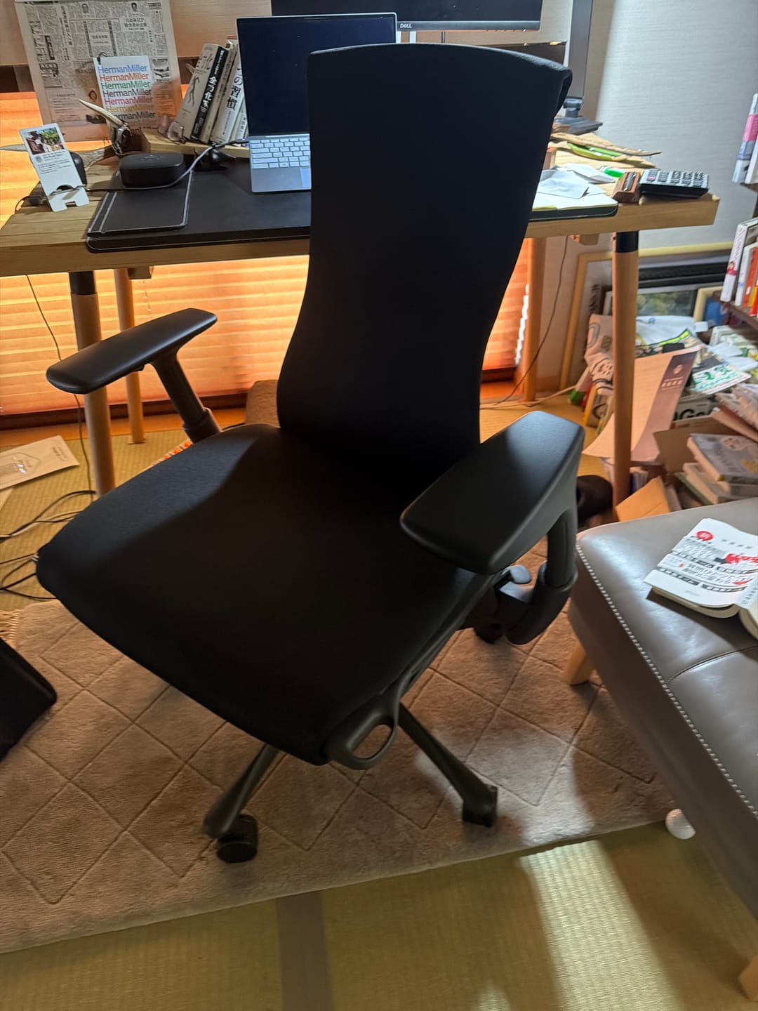 Customer photo review of Herman Miller エンボディチェア Embody Chair