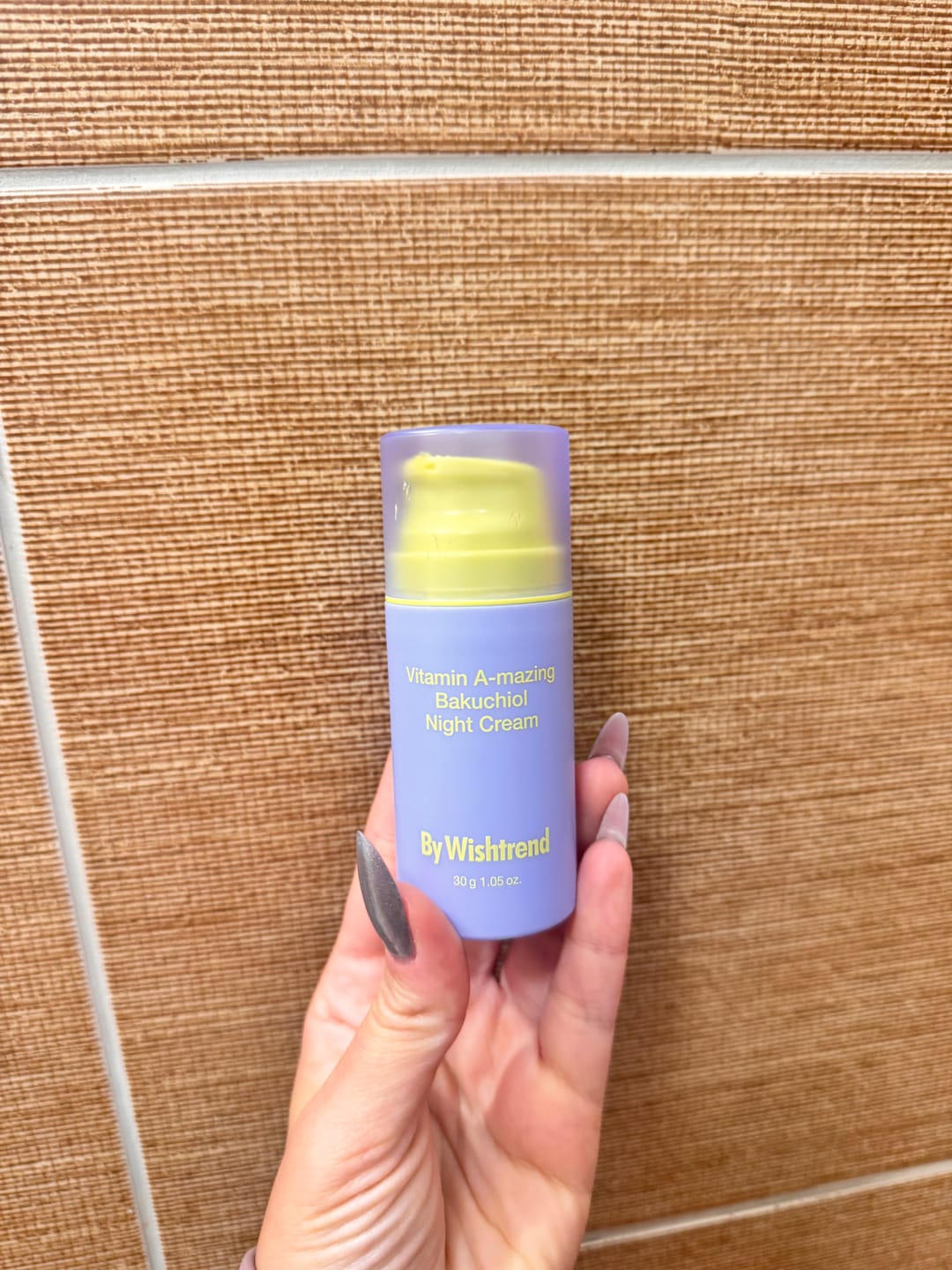 Customer photo review of Nakts krēms ar retinālu By Wishtrend Vitamin A-mazing Bakuchiol Night Cream