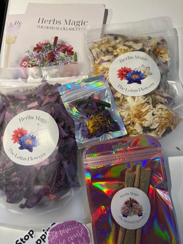 Customer photo review of Red Lotus Flower (Nymphaea rubra)