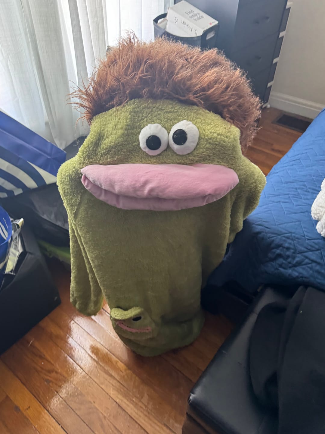 Customer photo review of Snuggle Beast Pajama