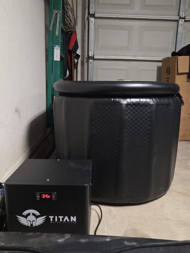 Customer photo review of All-in-one 1/3 HP Universal Cold Plunge Chiller Gen V