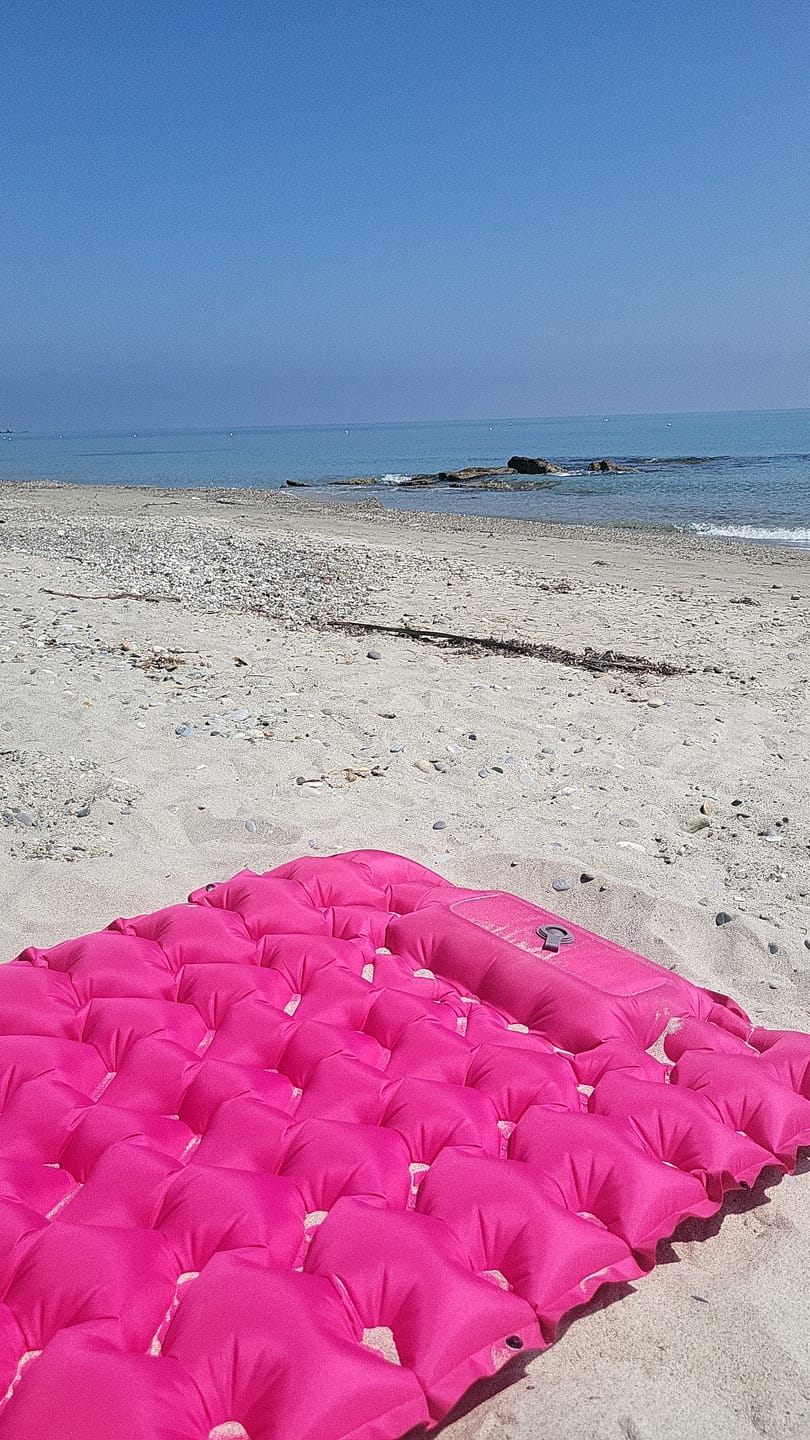 Customer photo review of Ultraleichte & kompakte Isomatte - perfekt für unterwegs