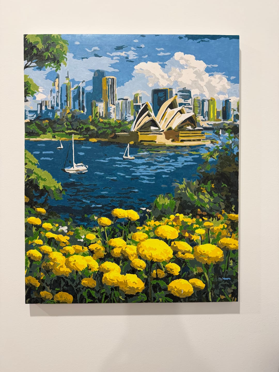 Customer photo review of Sydney Opera House | Paint by Number