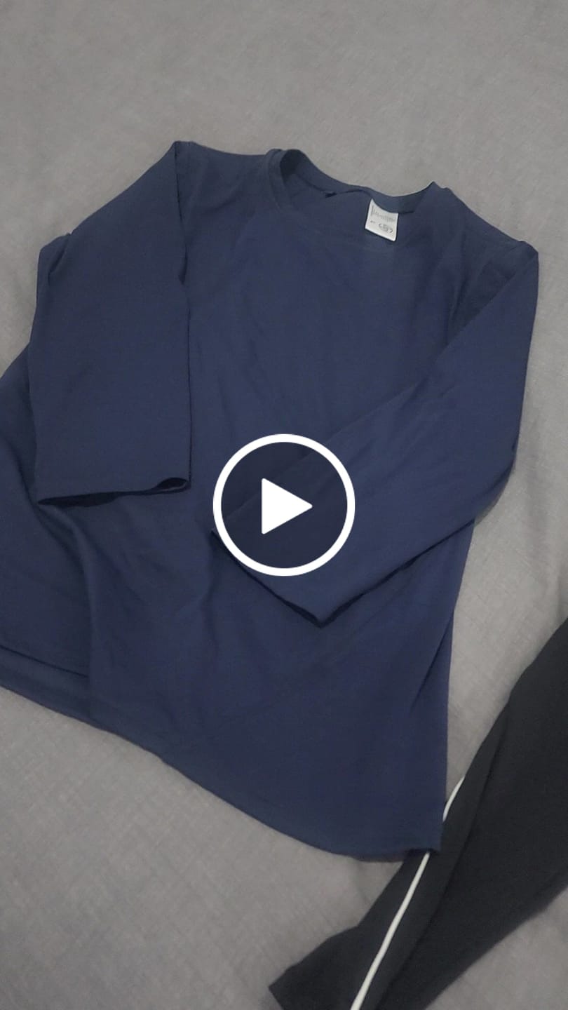 Customer video review of חולצת ספורט שליש MODEST SHIRT