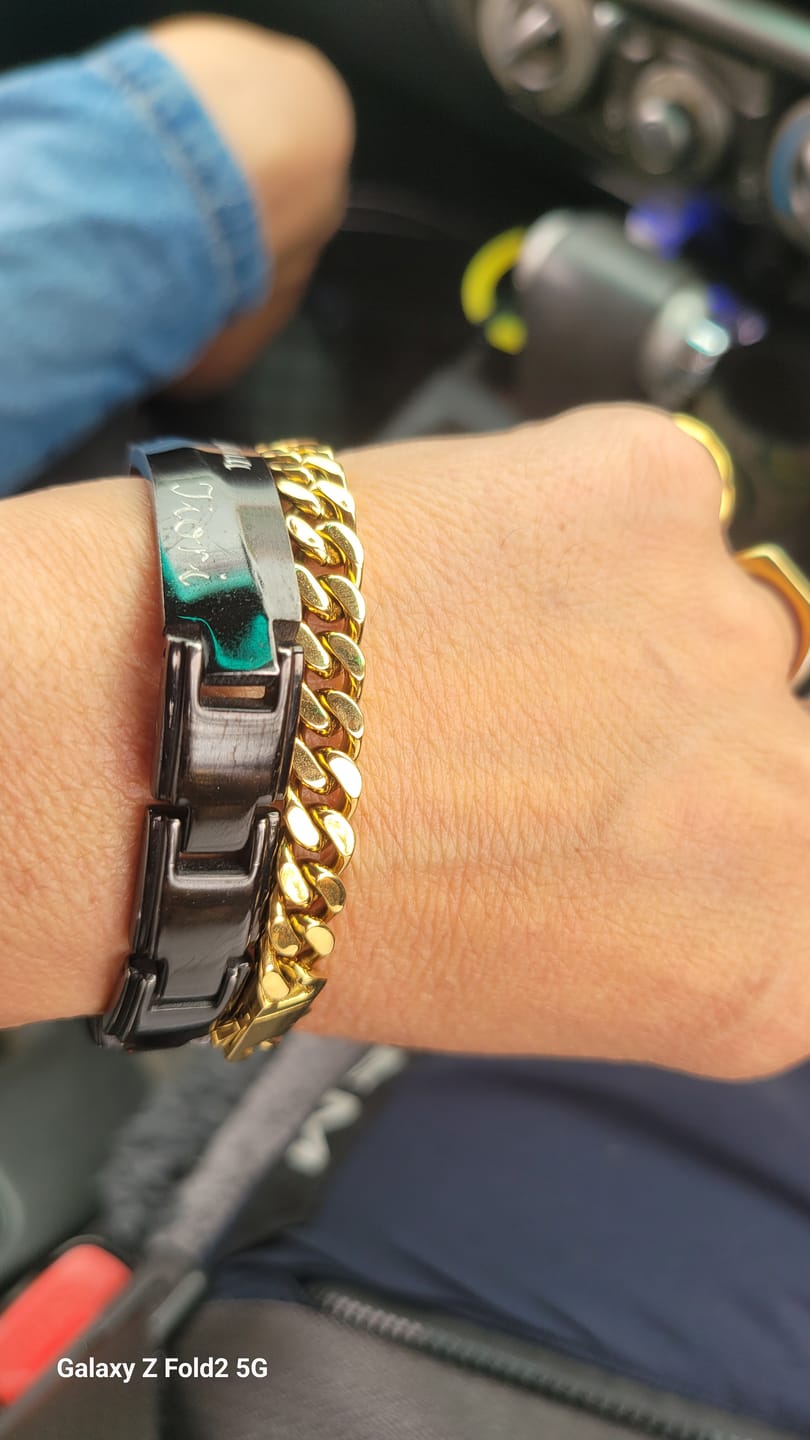 Customer photo review of LEGACY SET (GOLD) (7MM)