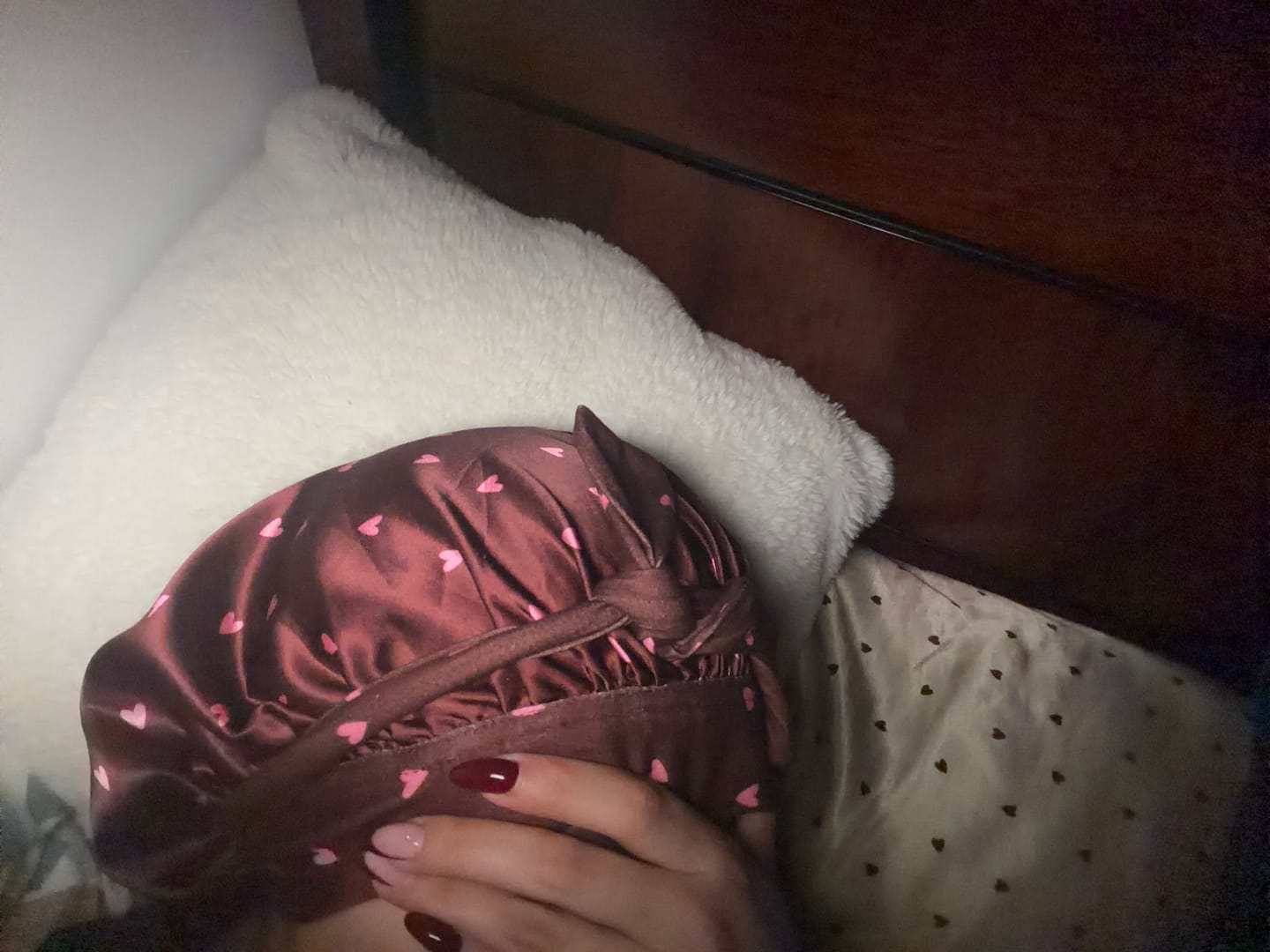 Customer photo review of Gorros para Dormir