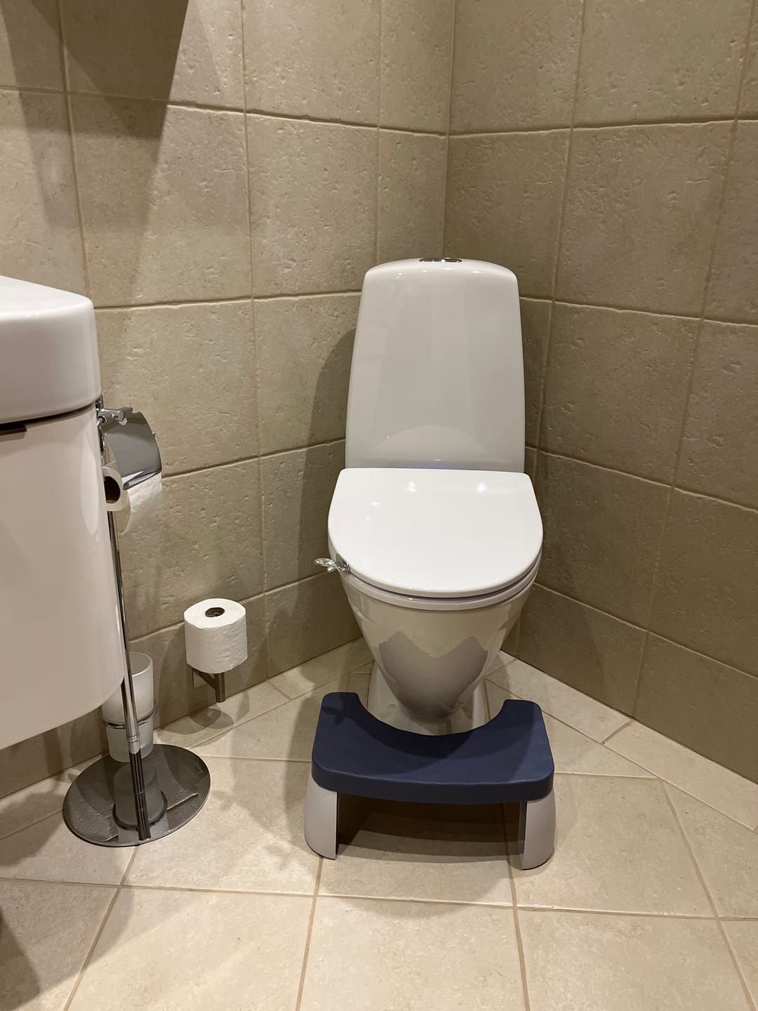 Customer photo review of Toilet skammel – For bedre siddestilling