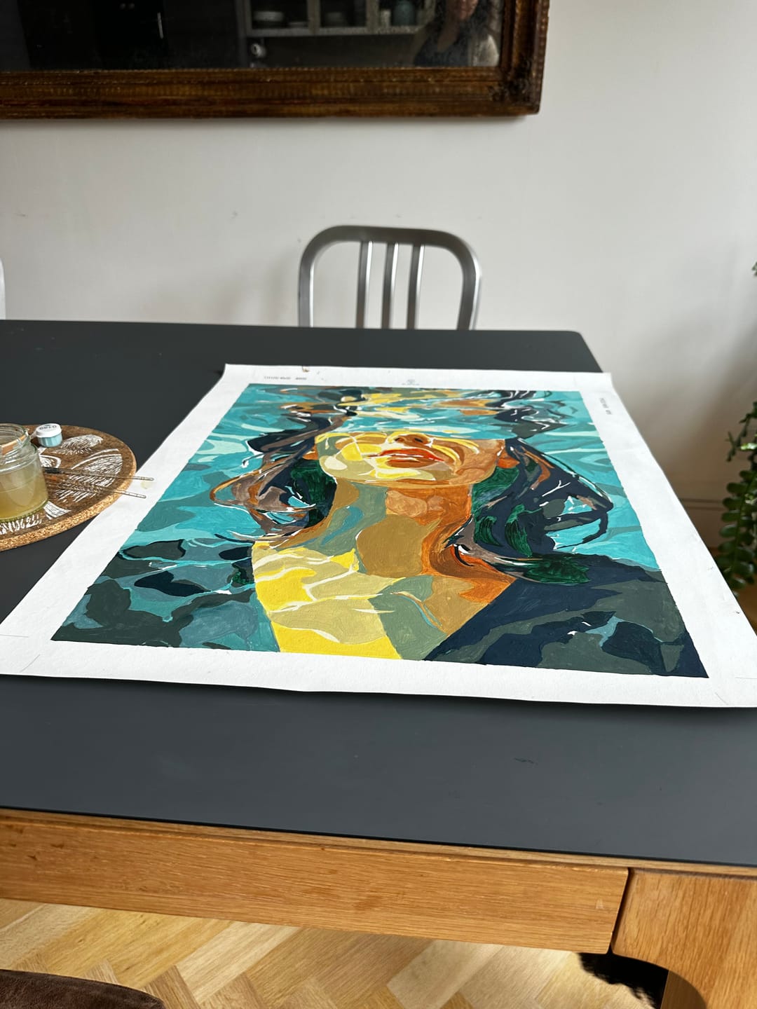 Customer photo review of Under | Paint by Number