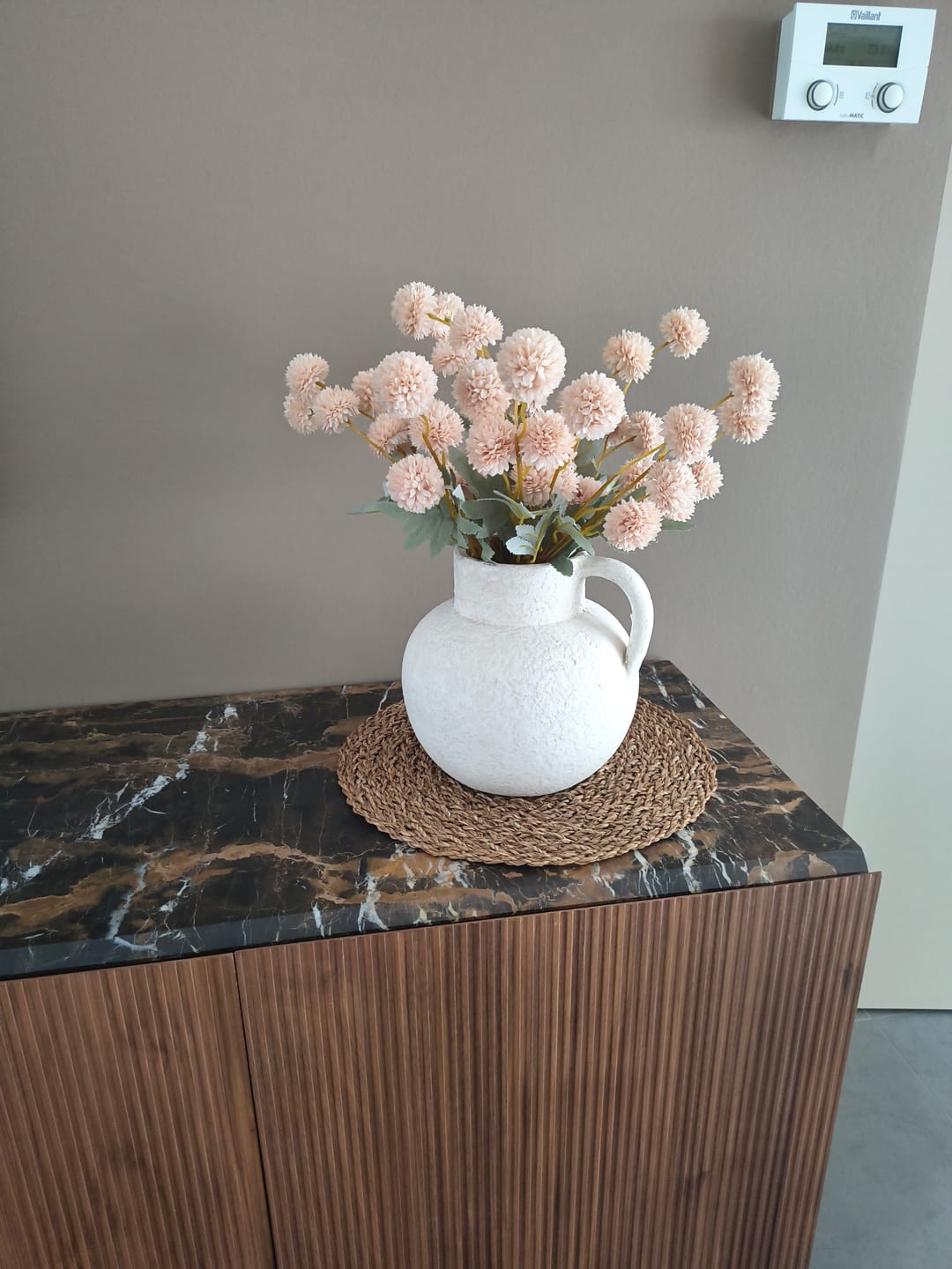 Customer photo review of Zijden Kiku Bloemen - Crème