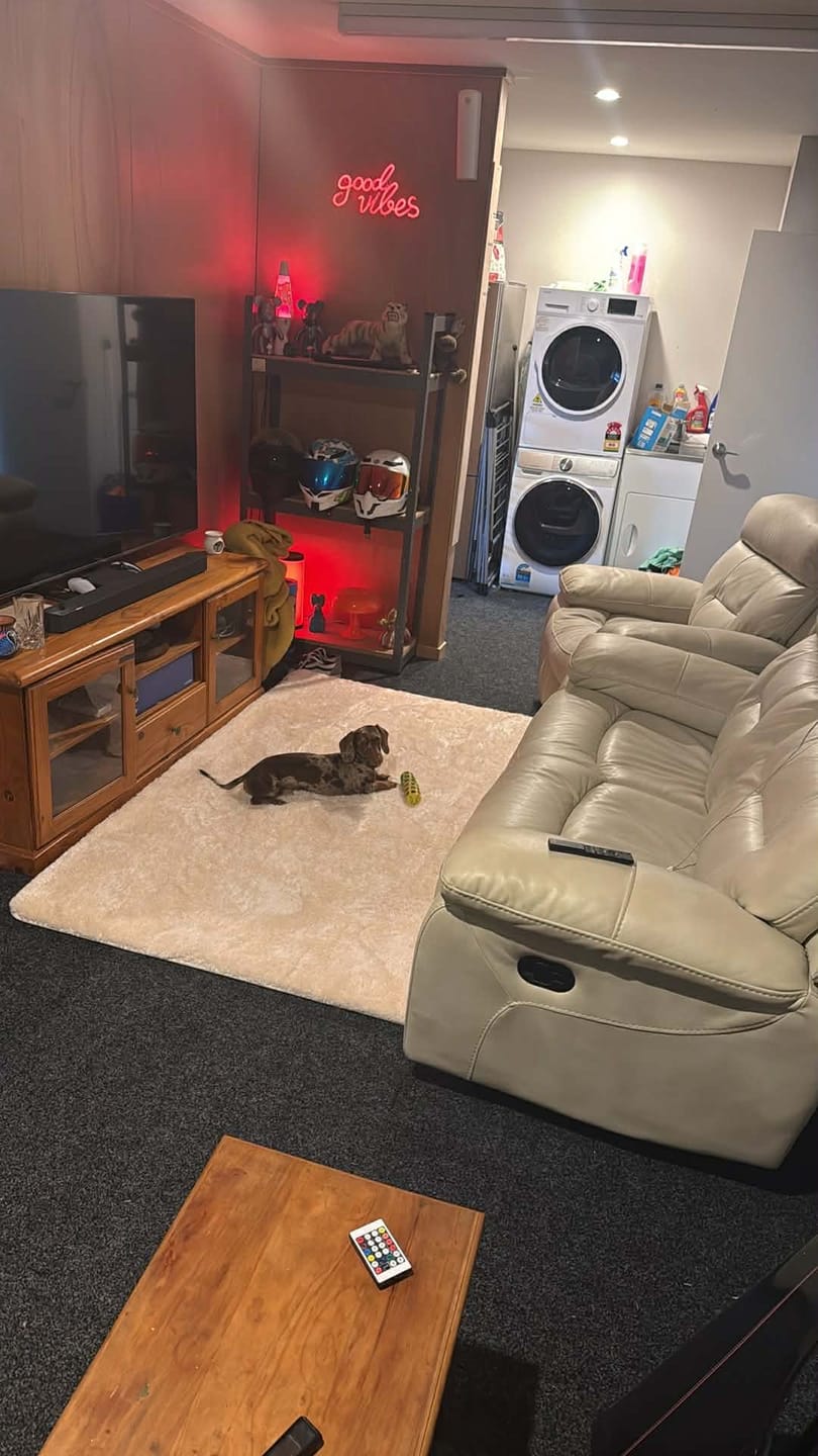 Customer photo review of Deluxe Shaggy Relax Mat - 35mm Memory Foam Base