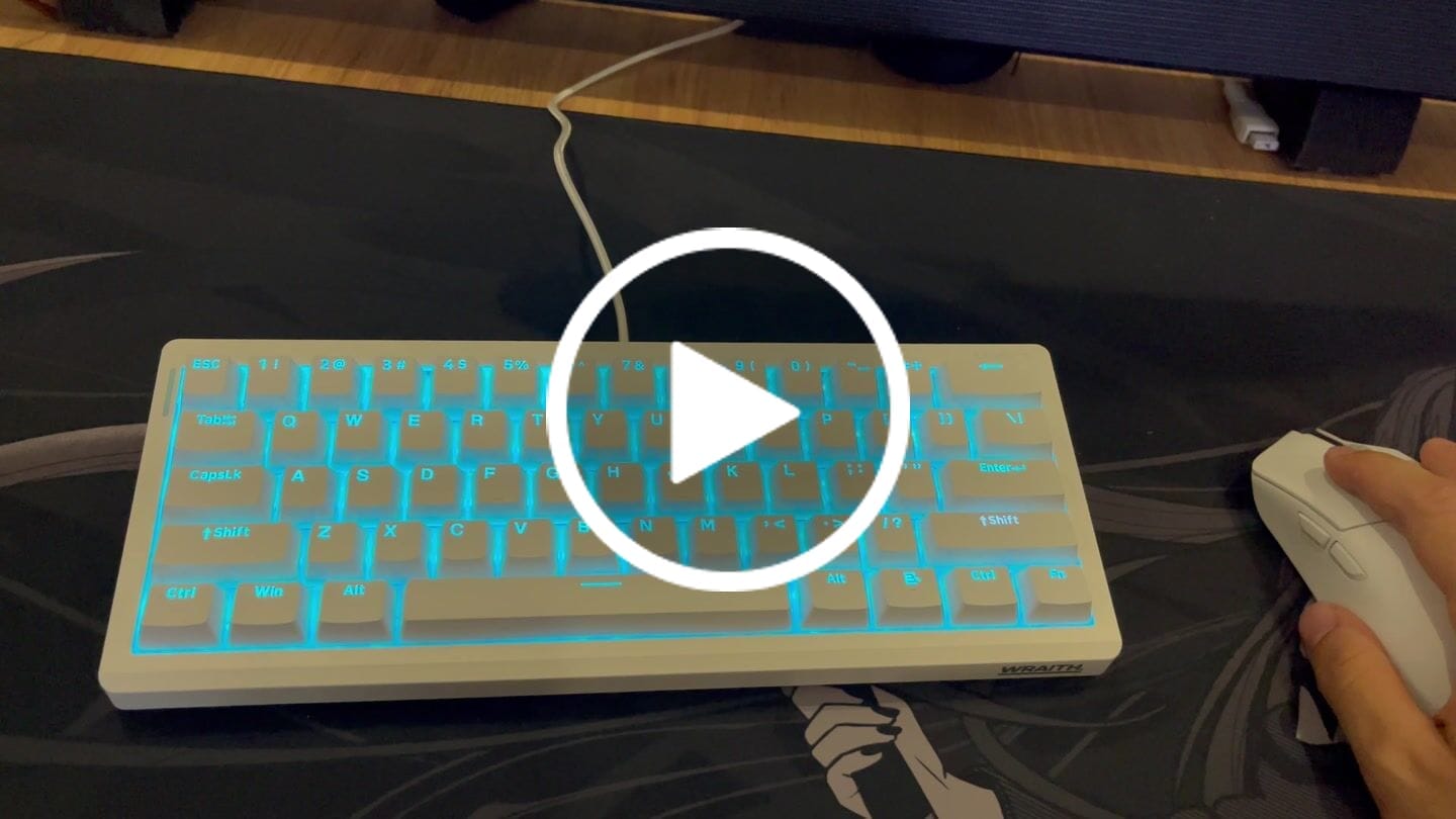 Customer video review of Wraith W60 Klavye (Manyetik Switch / HE)