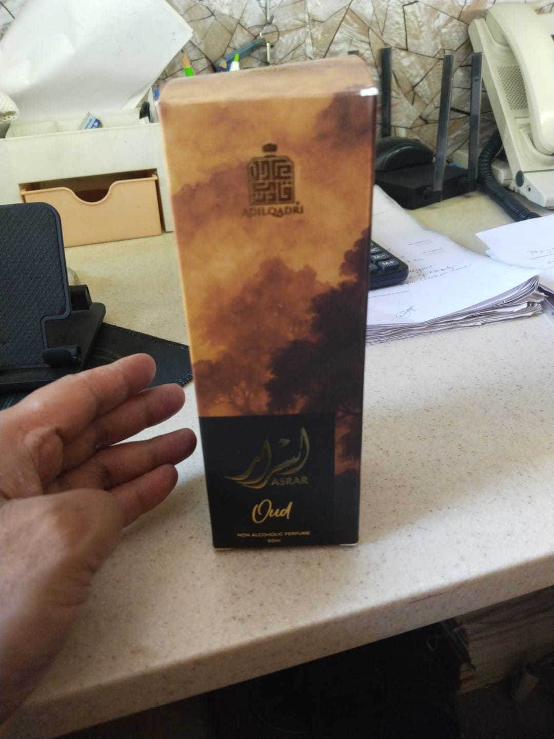 Customer photo review of Asrar Oud Non Alcoholic Perfume Spray 50ml