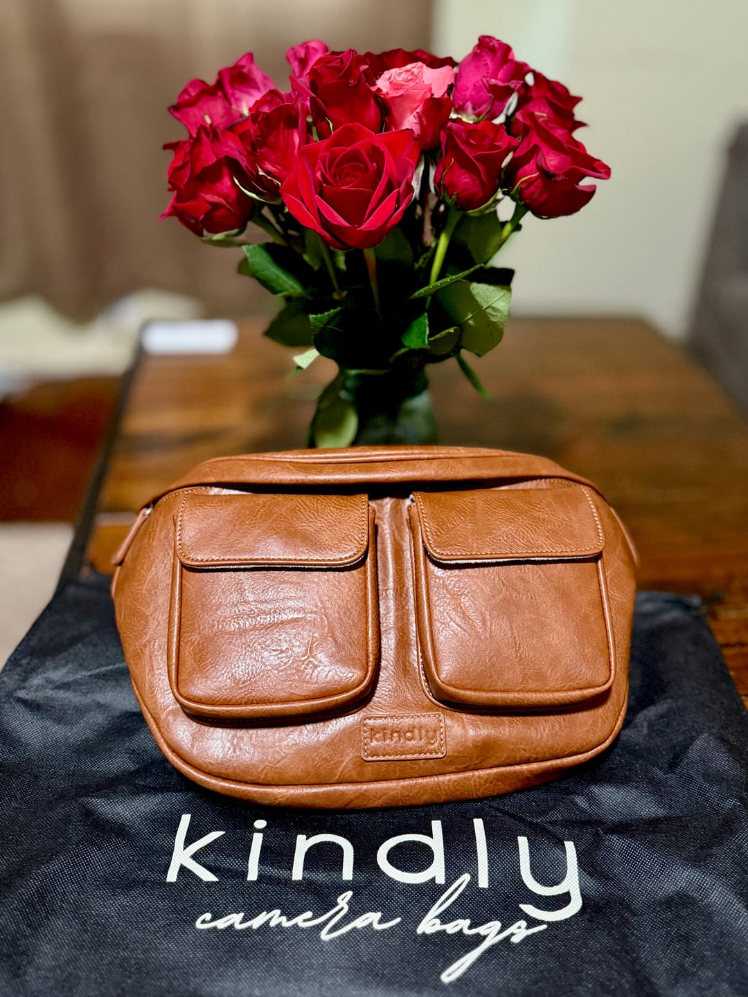 Customer photo review of XL Photographer's Sling Bag