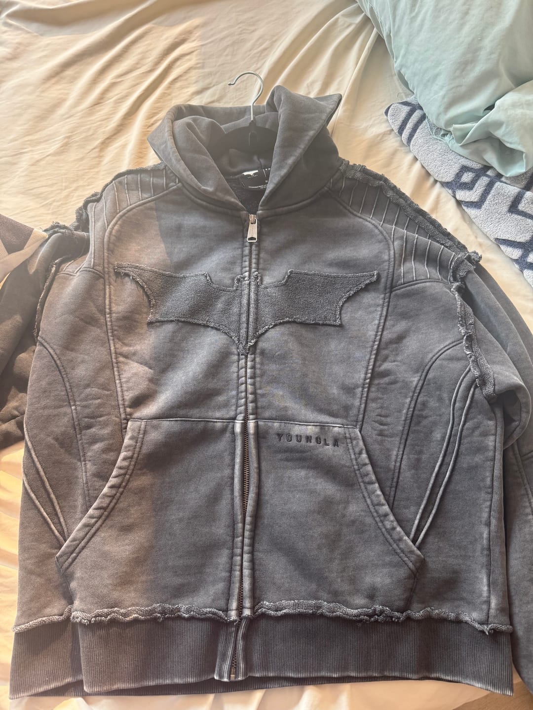 Customer photo review of 5209 - Batman Armored Zip-Ups