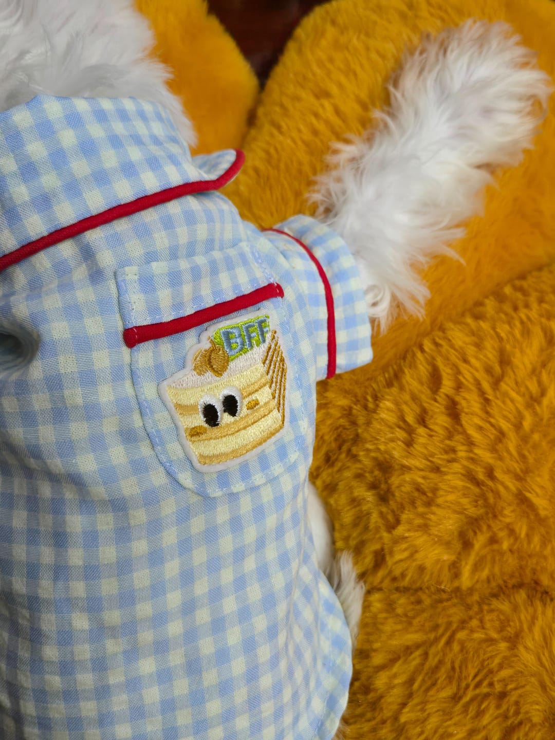 Customer photo review of Gingham Getaway Shirt