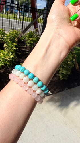 Customer photo review of Turquoise Bracelet