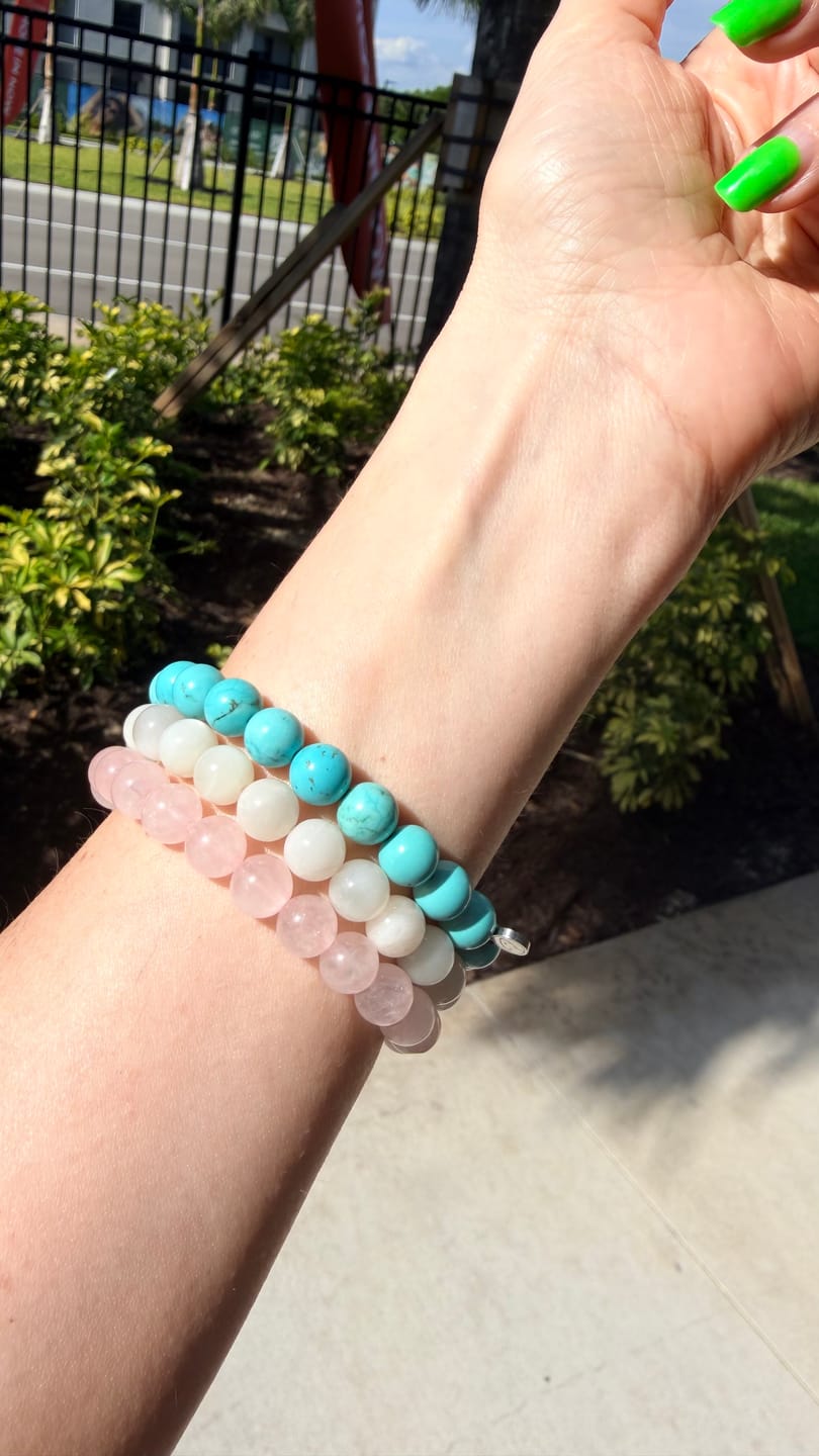 Customer photo review of Turquoise Bracelet