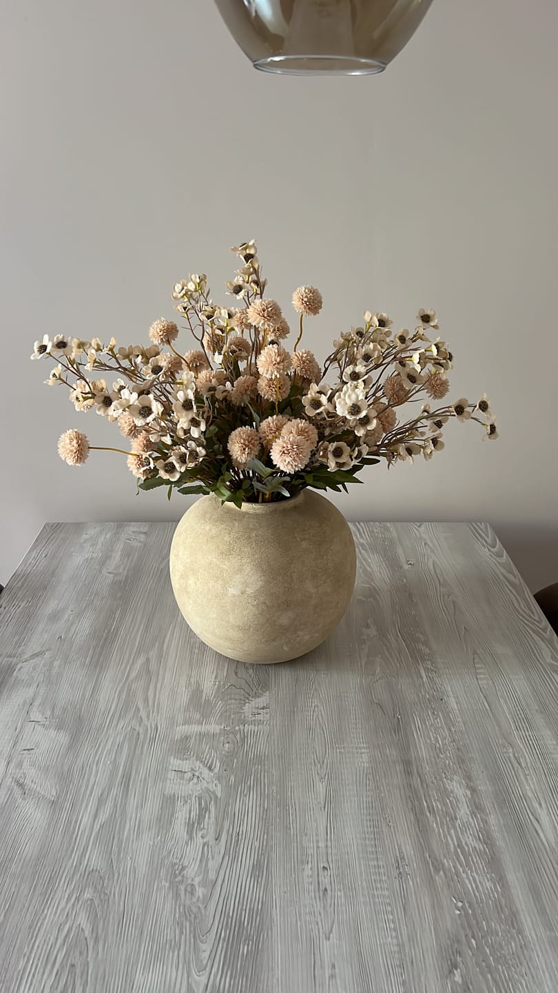 Customer photo review of Wax Arrangement - Crème
