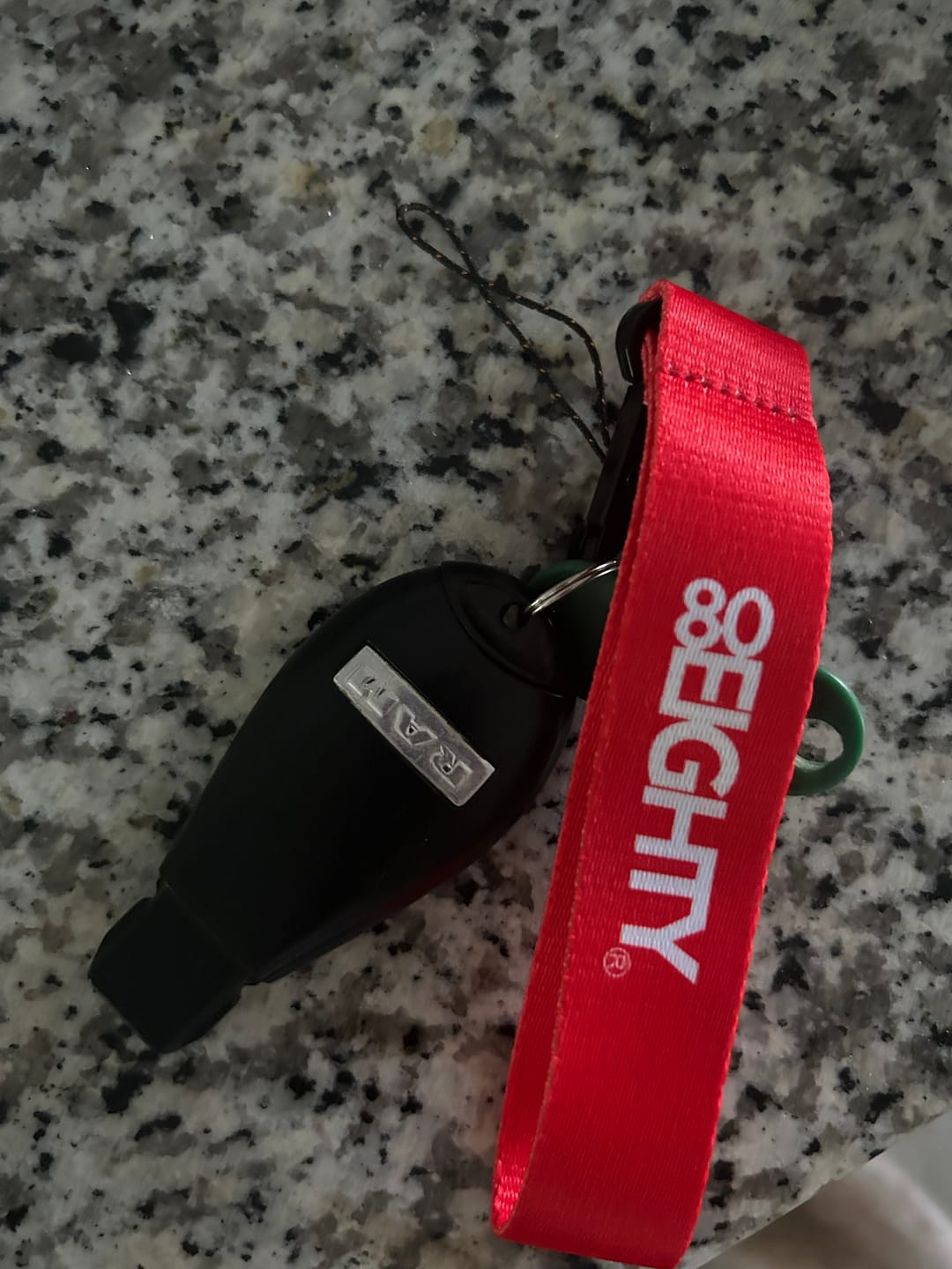 Customer photo review of 80Eighty® Remove Before Launch WristStrap