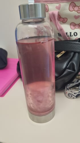 Customer photo review of Bottiglia con cristalli per la Manifestazione™