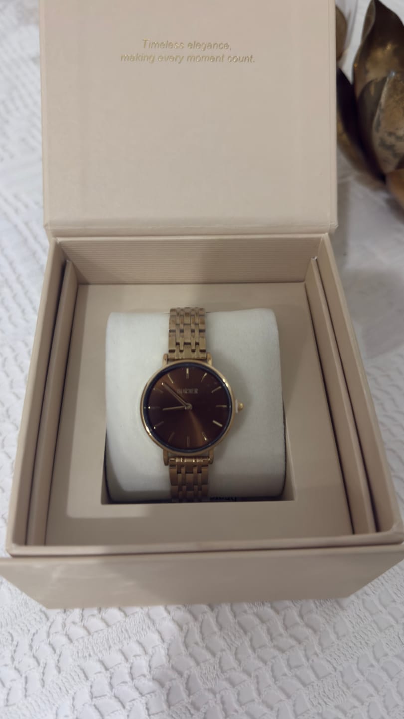 Customer photo review of Ruby Petite Gold Brown