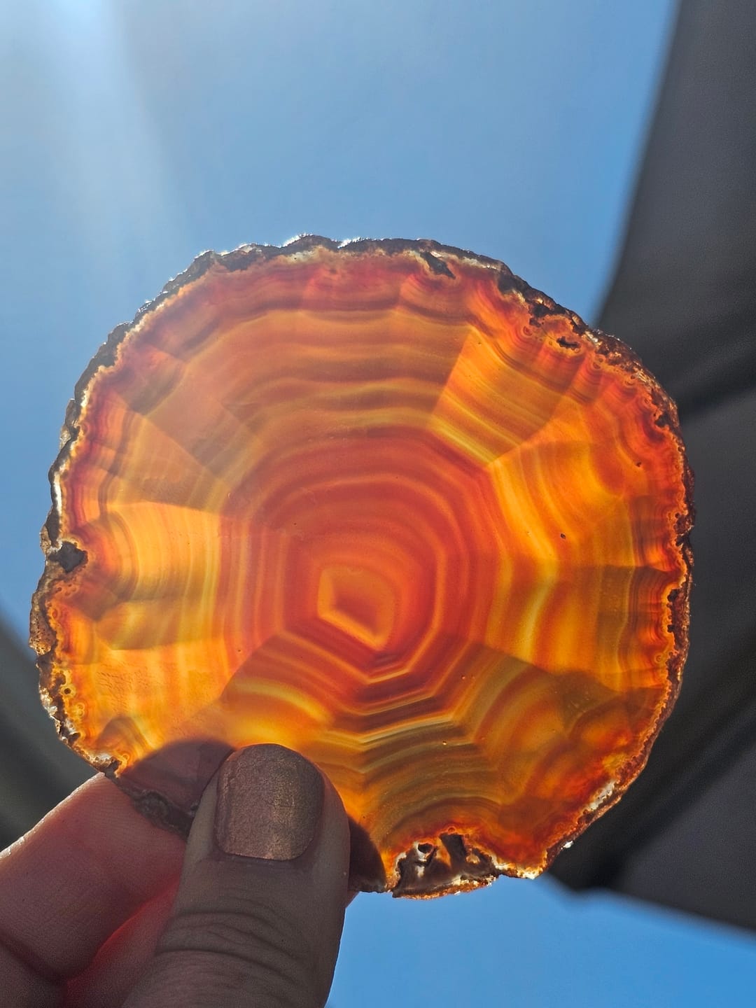 Customer photo review of Agate Slice
