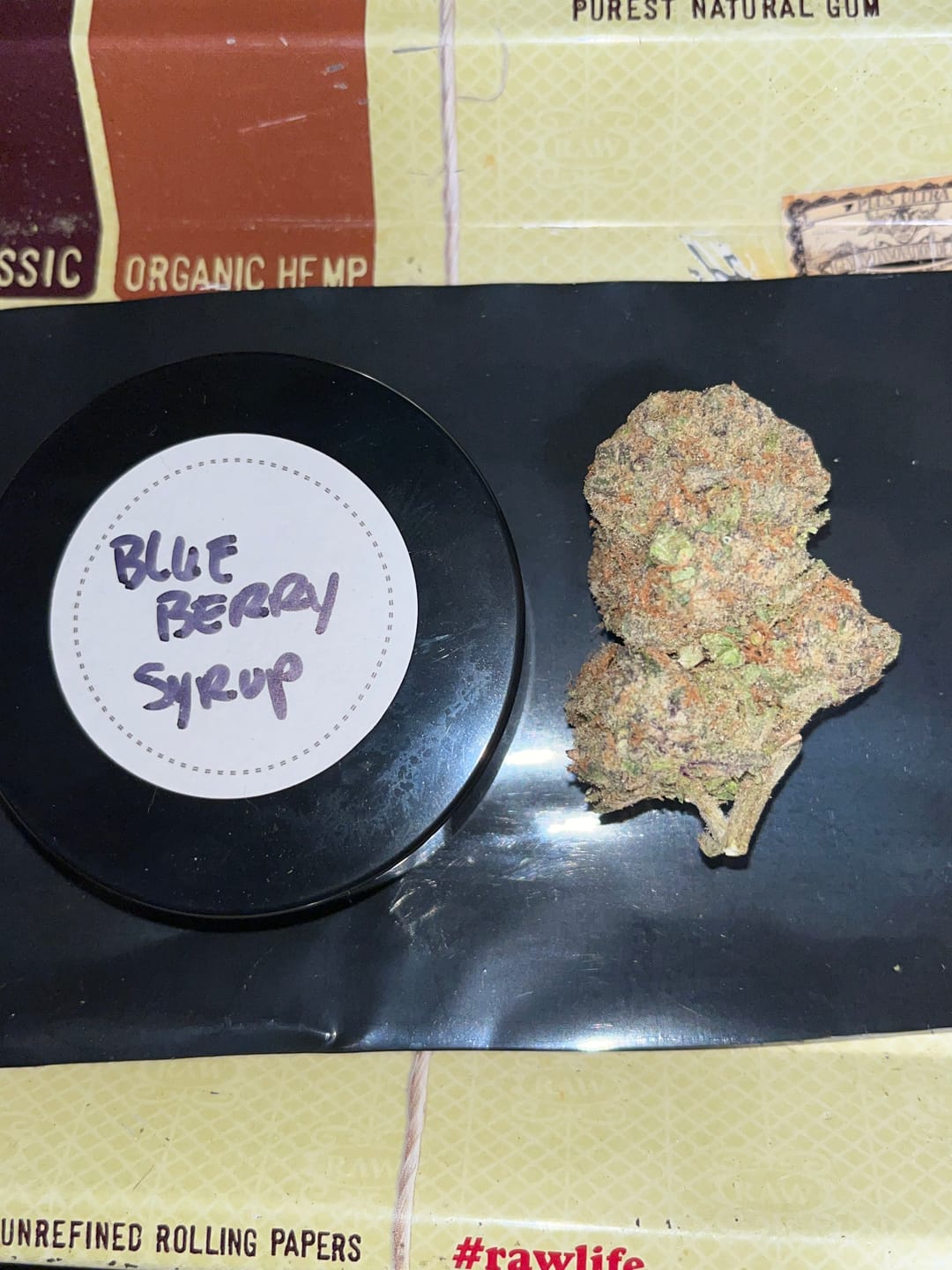 Customer photo review of Blueberry Syrup - 4 Grams - Indica