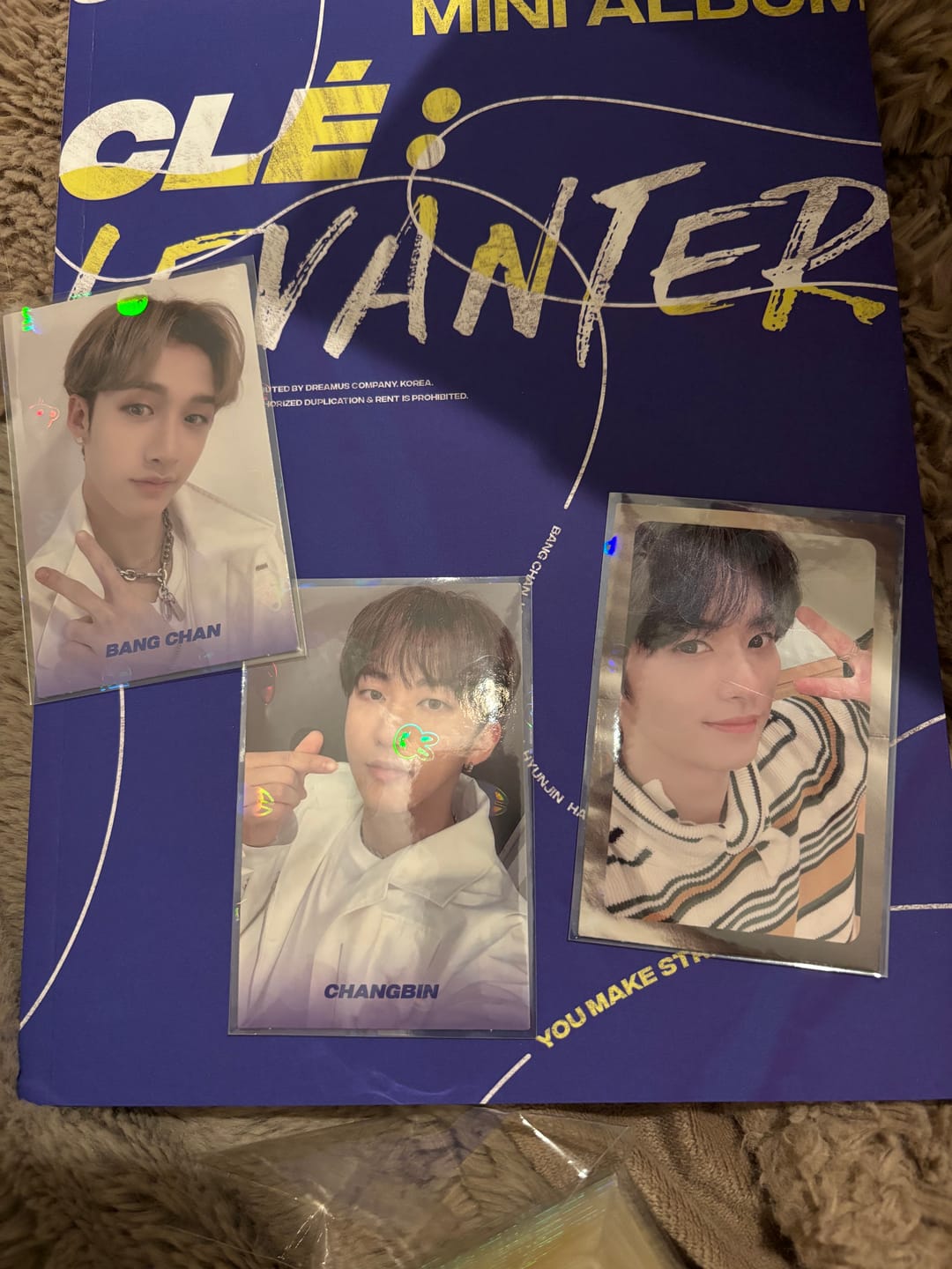 Customer photo review of STRAY KIDS MYSTERY ALBUM