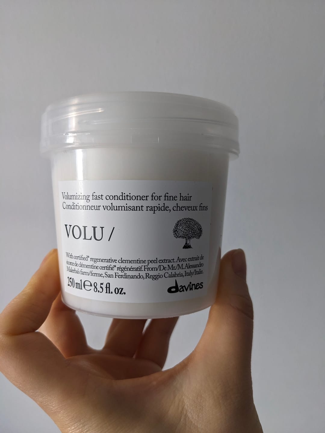 Customer photo review of VOLU Conditioner