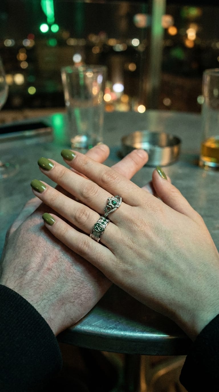 Customer photo review of Matching House Crest Ring