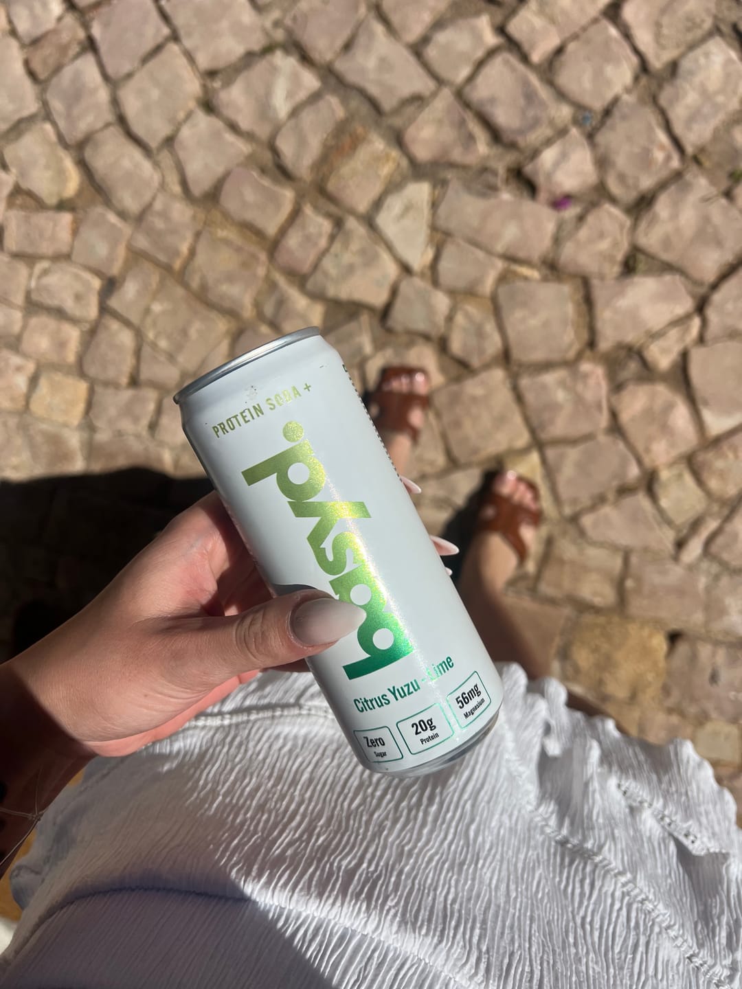 Customer photo review of Protein Soda +