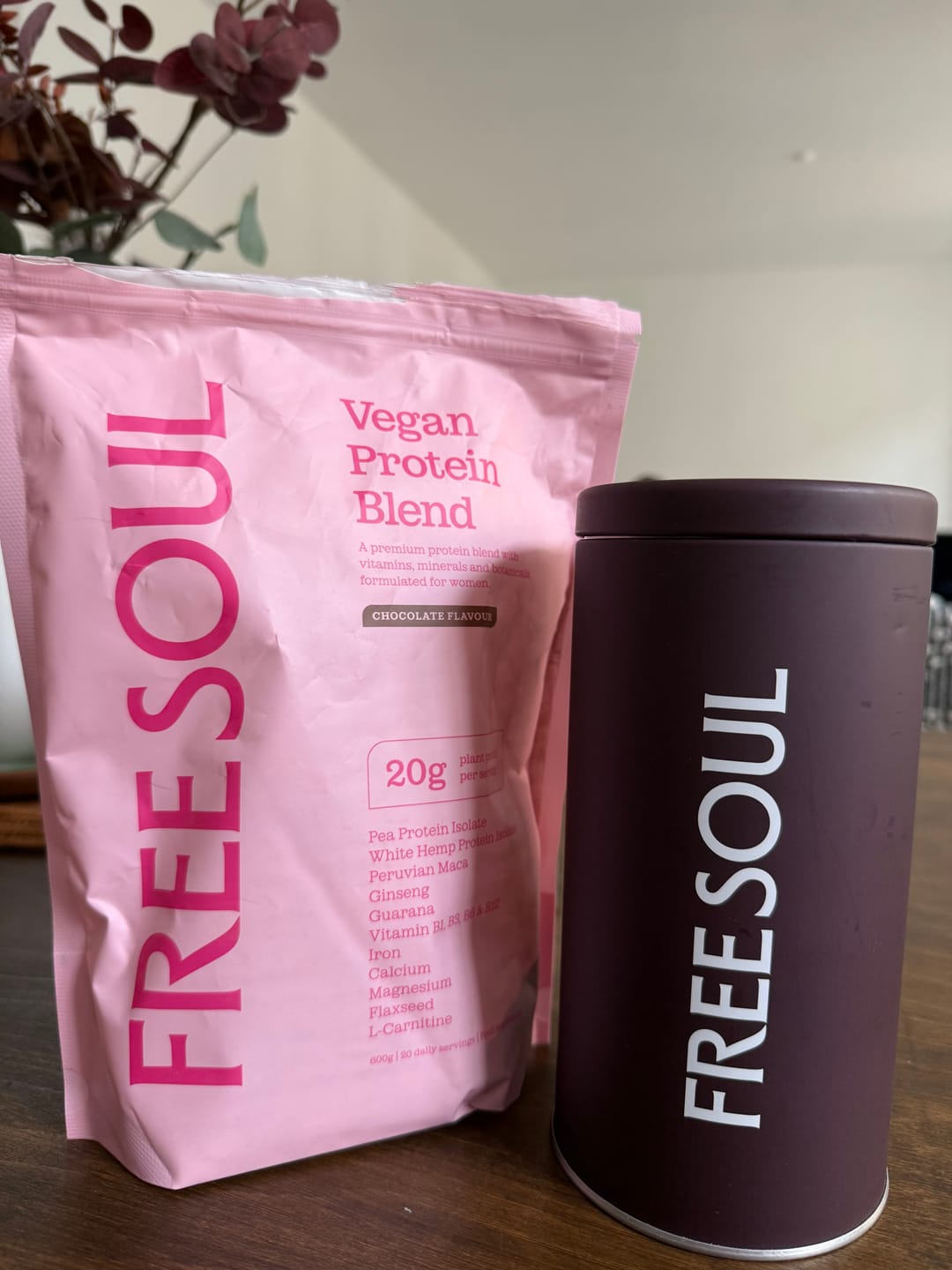 Customer photo review of Vegan Protein Blend