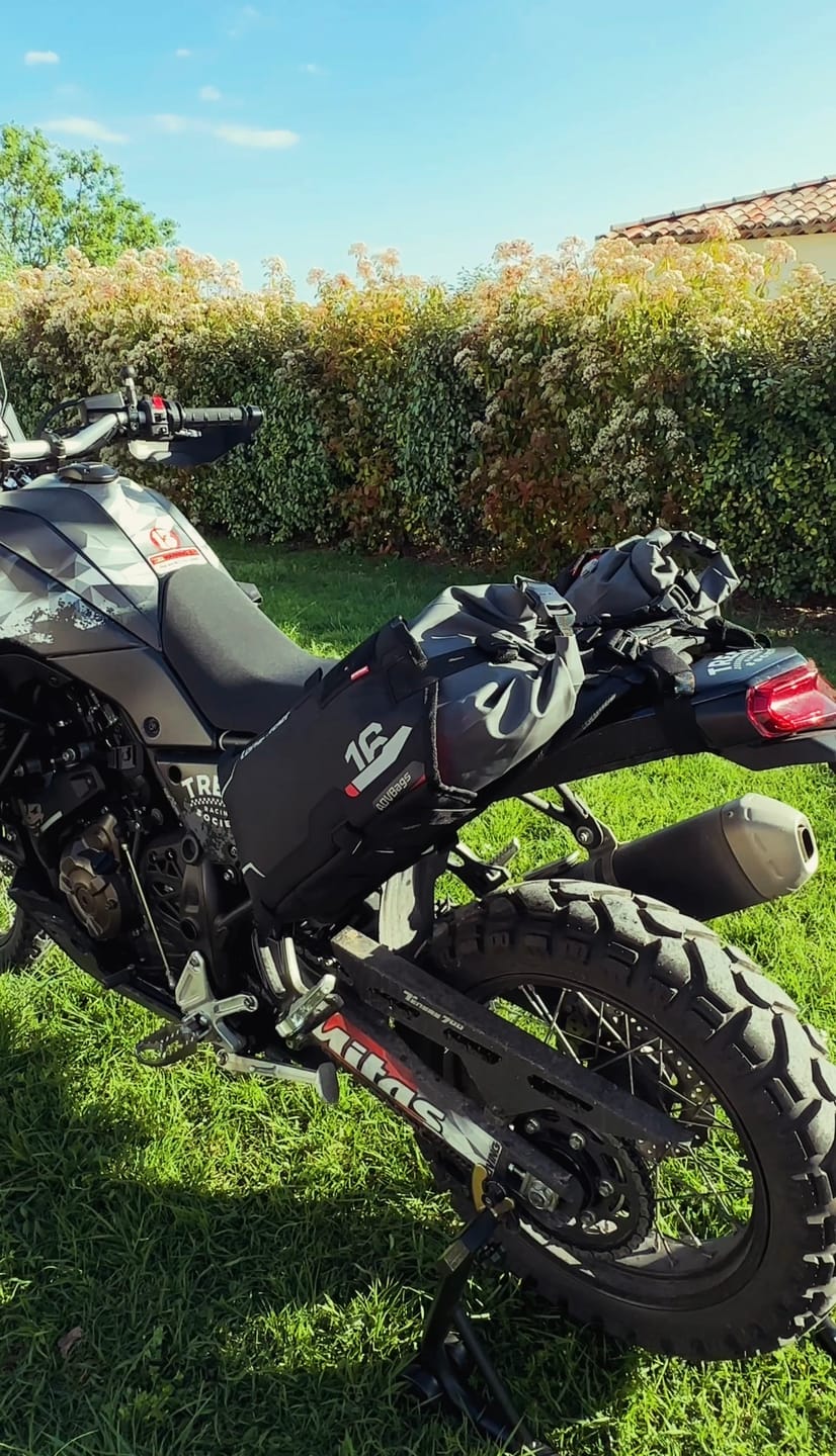 Customer photo review of ADVBags 16 – Rackless Saddle Bags