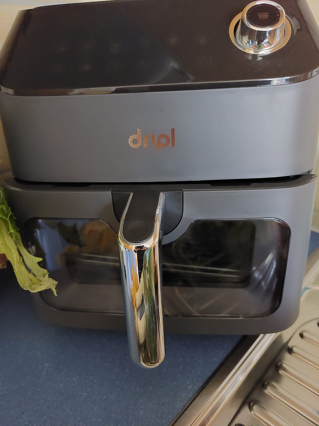Customer photo review of Dripl Heißluftfritteuse 5,7L mit LCD Touchscreen