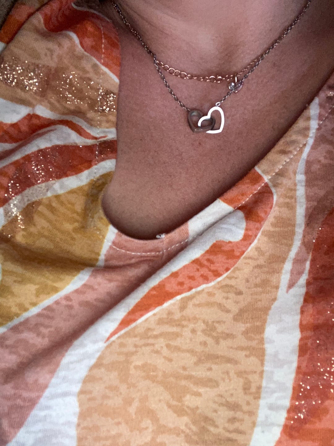Customer photo review of Eternal Love & Personalized Necklace