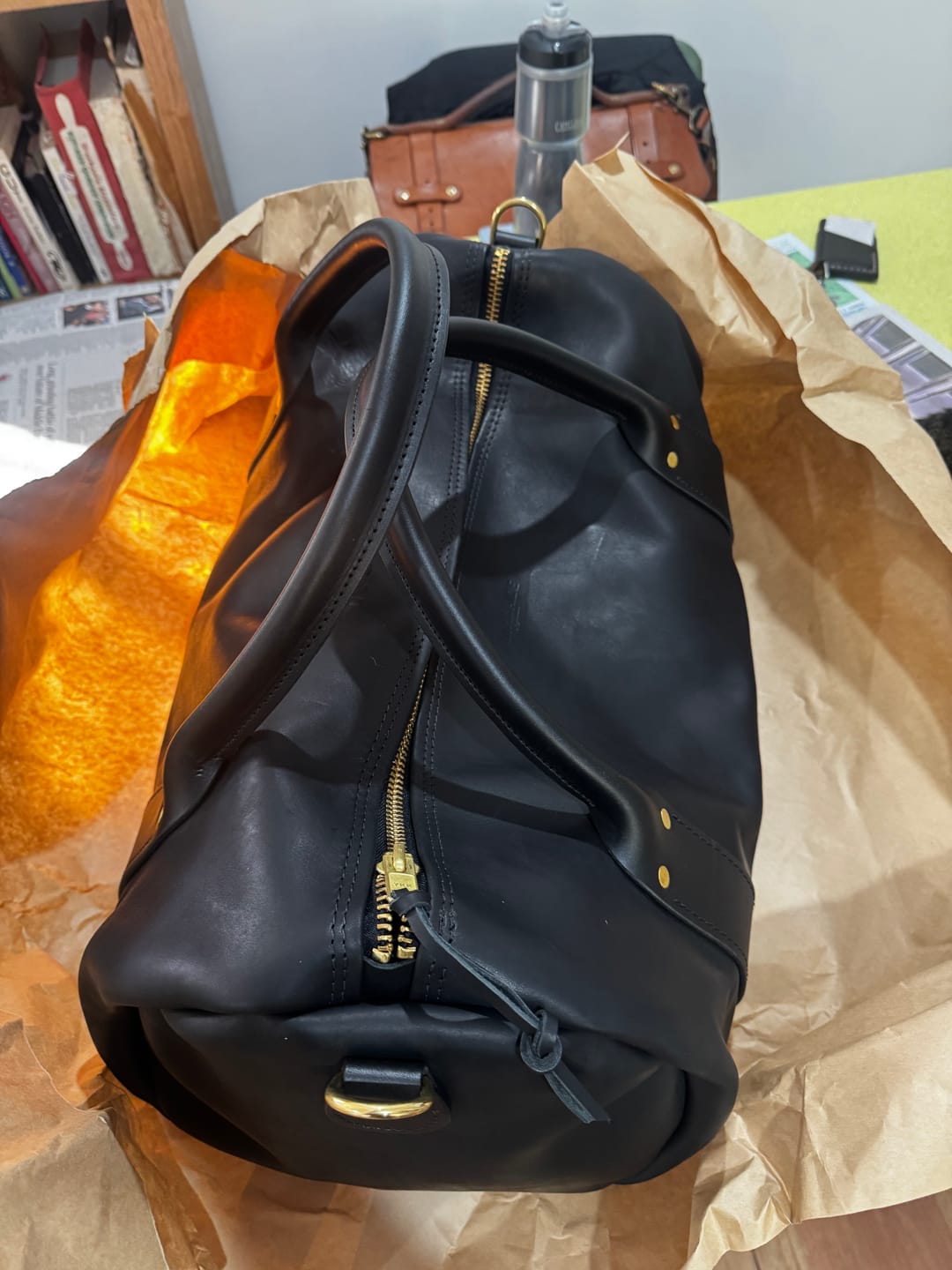 Customer photo review of The Buffalo Duffle-o