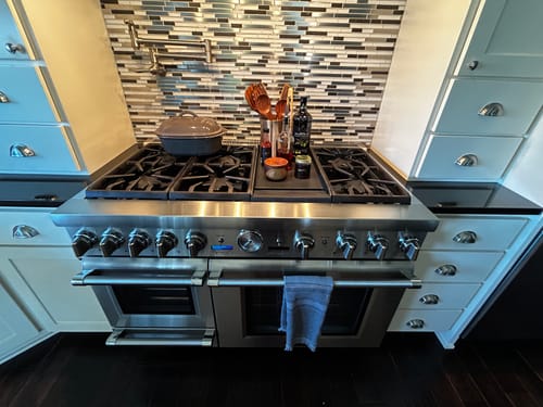 Customer photo review of 10 Piece Teak Wooden Utensil Set + Caddy Bundle