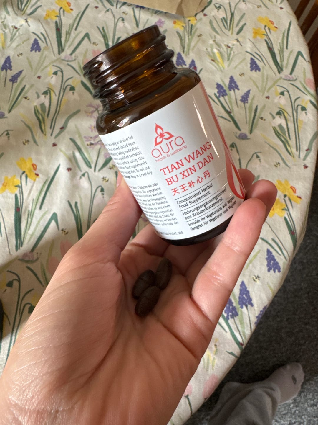 Customer photo review of Tian Wang Bu Xin Dan (Rehmannia & Polygonum Vine) - 60 tablets