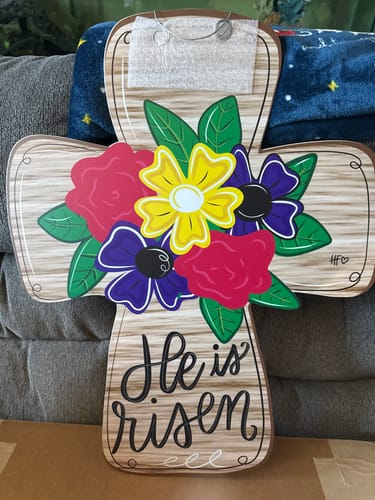Customer photo review of Custom Door Hanger