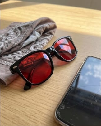 Customer photo review of AirNight® Gafas Filtro Luz Azul 99.2%