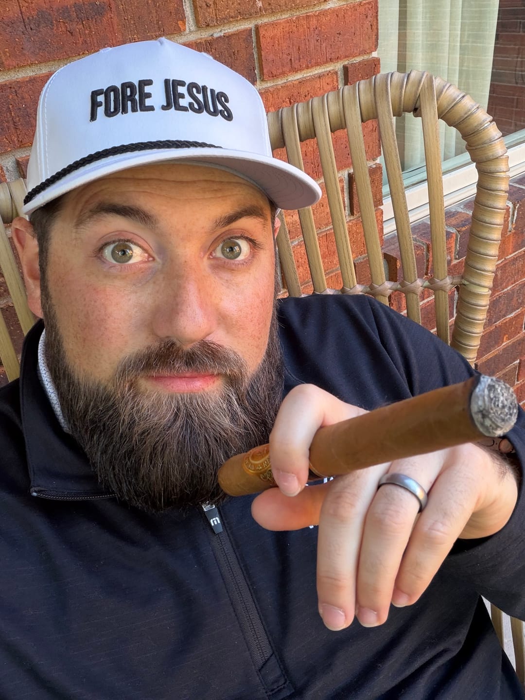 Customer photo review of FORE JESUS Rope Hats