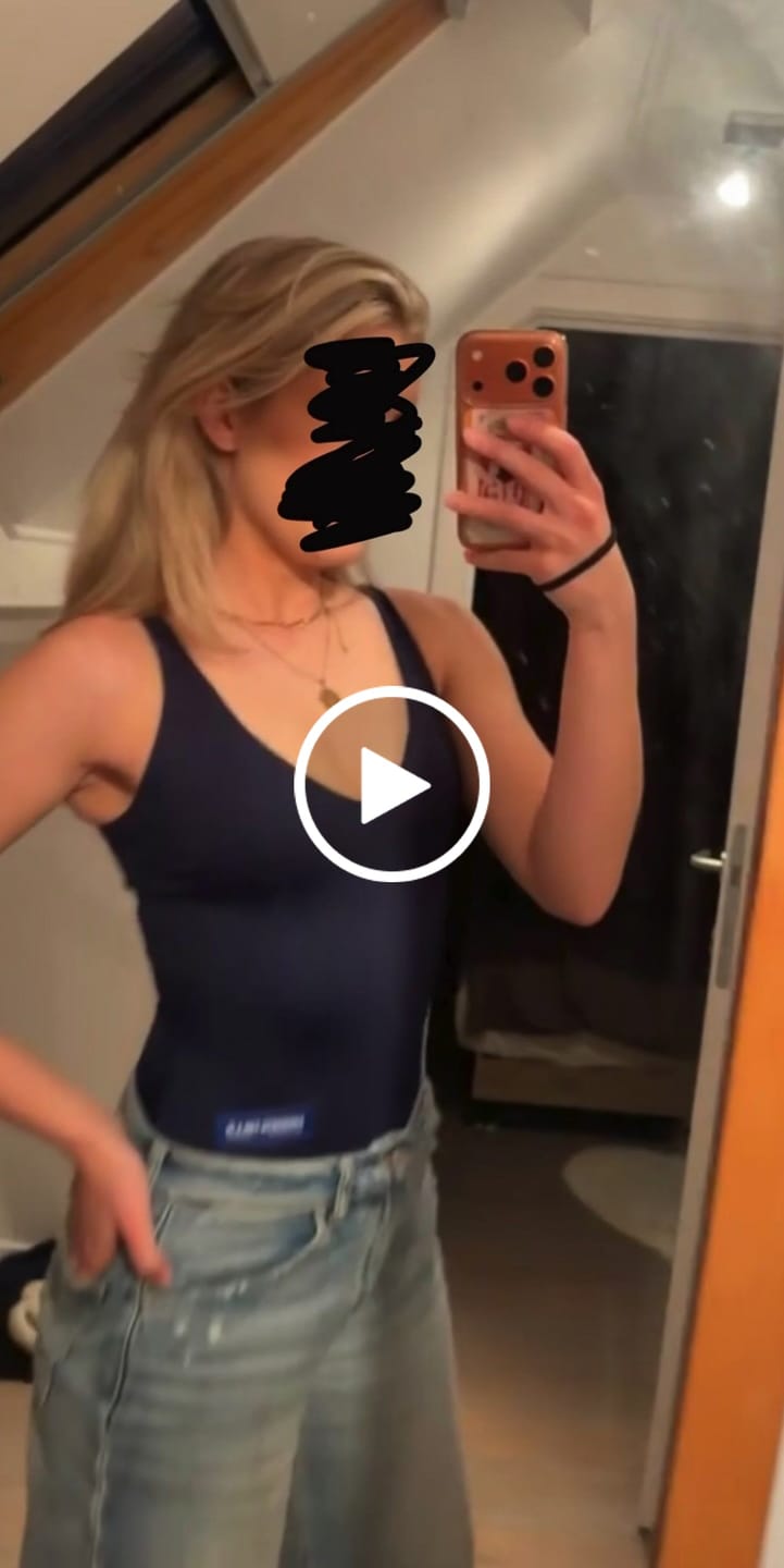 Customer video review of LABEL BODYSUIT NAVY