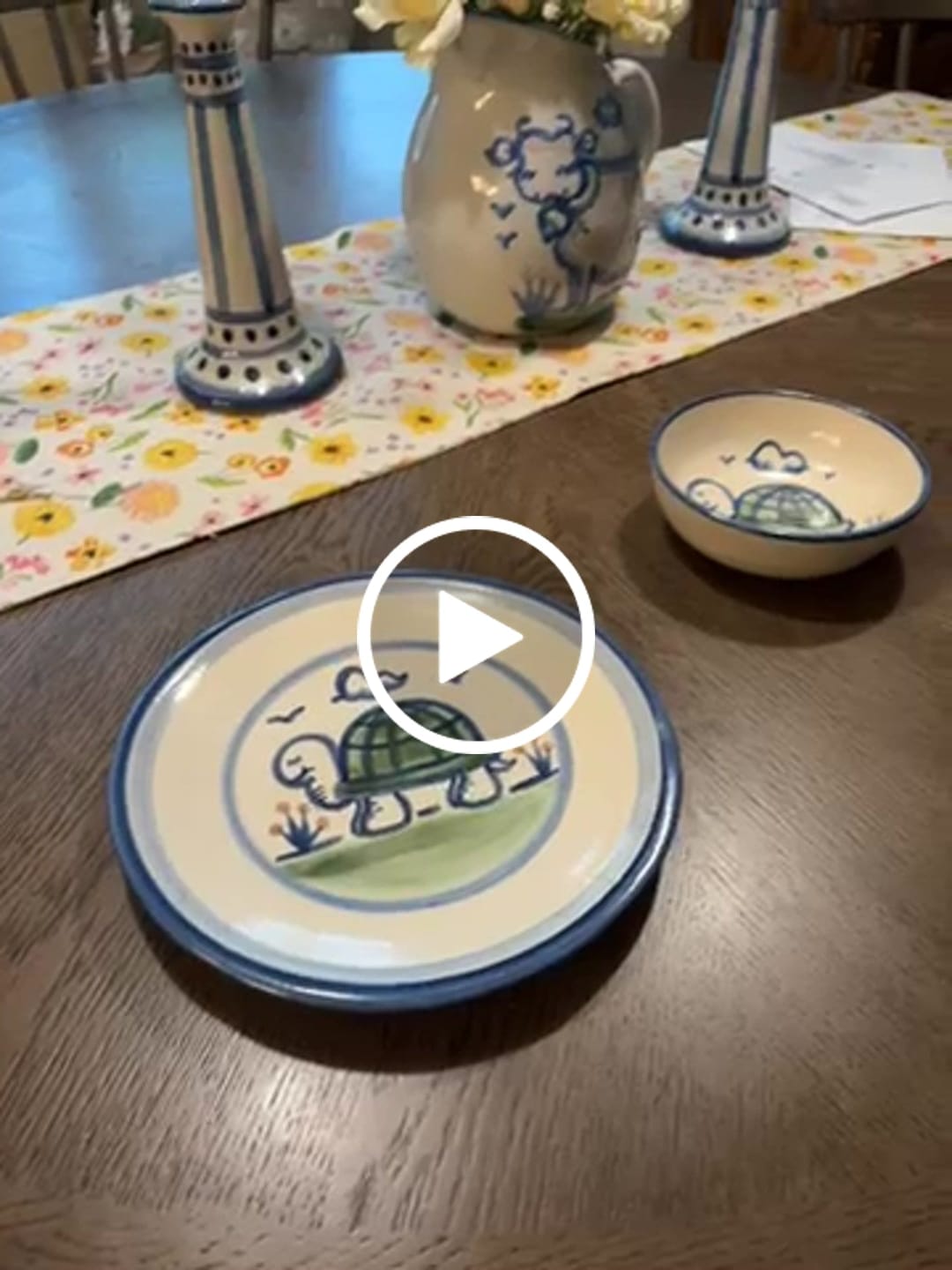 Customer video review of Lunch Plate