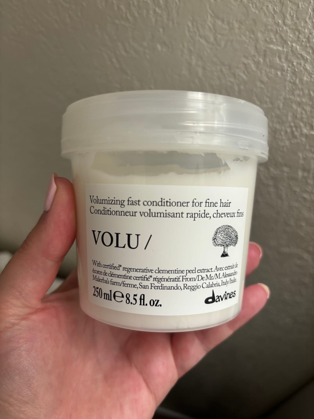 Customer photo review of VOLU Conditioner