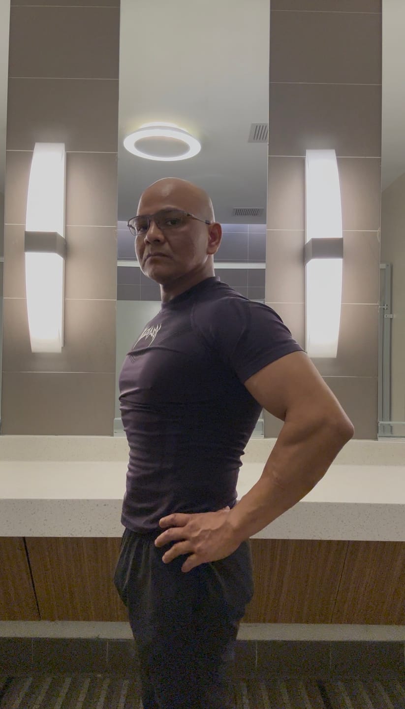 Customer photo review of 4041 - Warrior Compression Tees