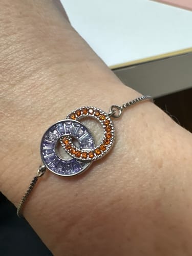 Customer photo review of Birthstone bracelet „Inseparable“